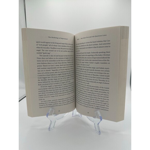 The Mythology of Supernatural Book by Nathan Robert Brown TV Show Symbols - Picture 3 of 5